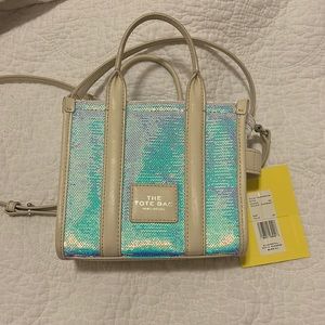 Marc Jacobs The Tote Bag sequin micro